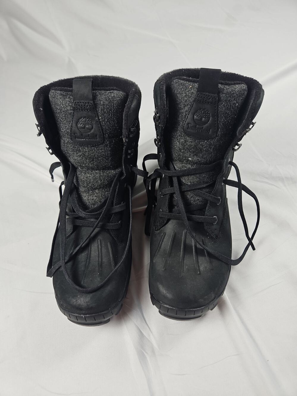 Mens 9 Black Chillberg Mid Waterproof Winter Snow Boots 200G PrimaLoft by Timber